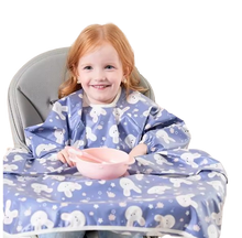 Charger l'image dans la galerie, Bavoir Bébé Manches Longues – Repas Sans Dégâts