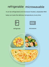 Charger l'image dans la galerie, Assiette Bébé en Silicone – Antidérapante avec Ventouse