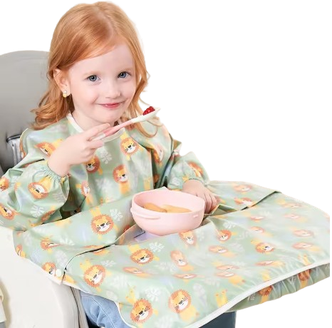 Bavoir Bébé Manches Longues – Repas Sans Dégâts