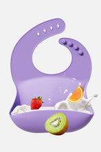 Charger l&#39;image dans la galerie, Bavoir Bébé en Silicone – Imperméable avec Pochette Collectrice
