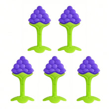 Charger l&#39;image dans la galerie, Jouet de dentition bébé en silicone – Formes fruitées
