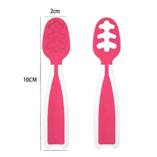 Charger l&#39;image dans la galerie, Kit de 2PCS Cuillères Bébé – Auto-Alimentation Facile
