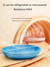 Charger l&#39;image dans la galerie, Assiette Bébé en Silicone – Antidérapante avec Ventouse
